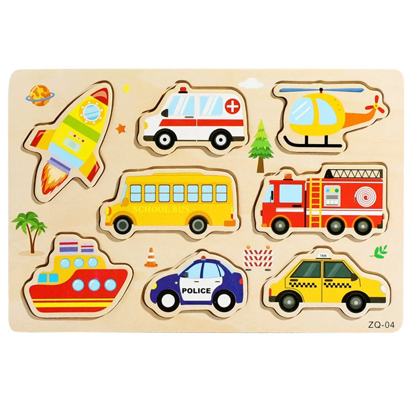Wooden Learning Puzzles