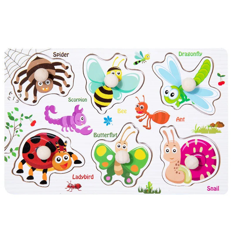 Wooden Learning Puzzles