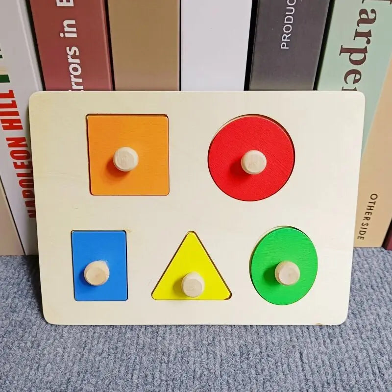 Wooden Shape Building Blocks