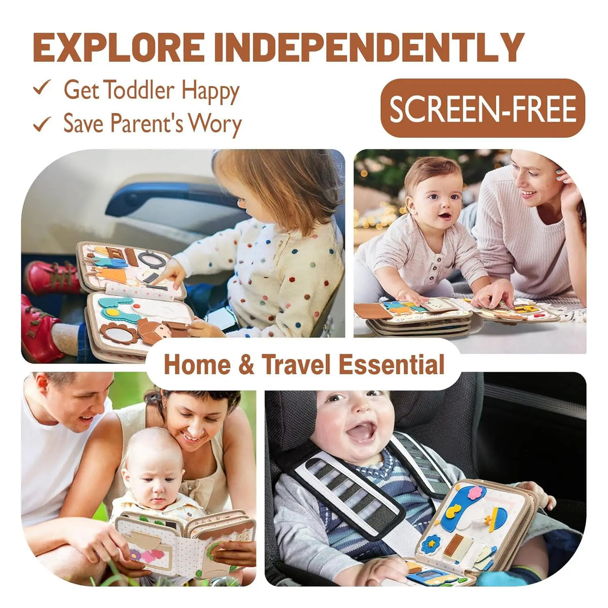 Early Learning Busy Board