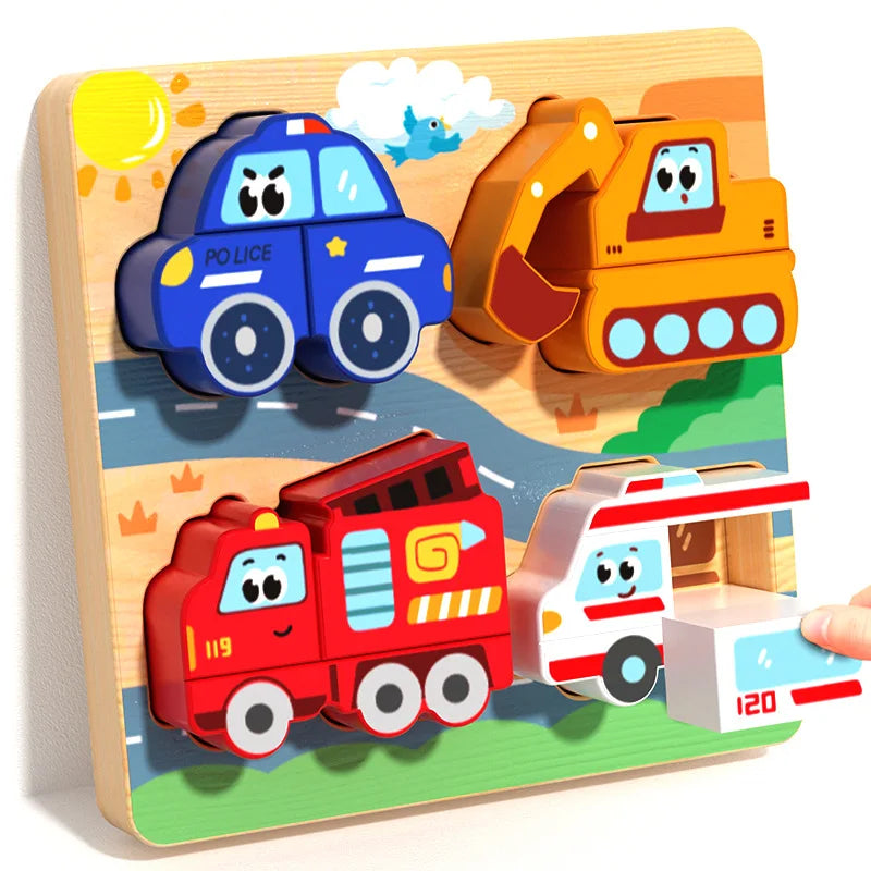 Wooden Shape Building Blocks