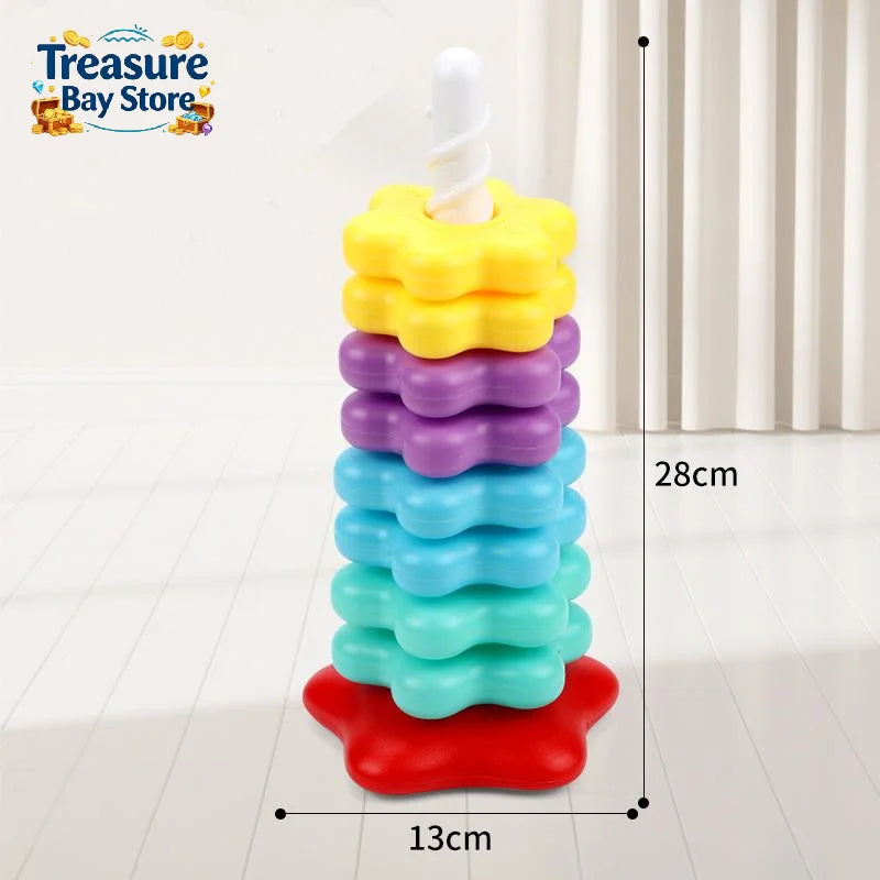 Rainbow Spinning Stacker
