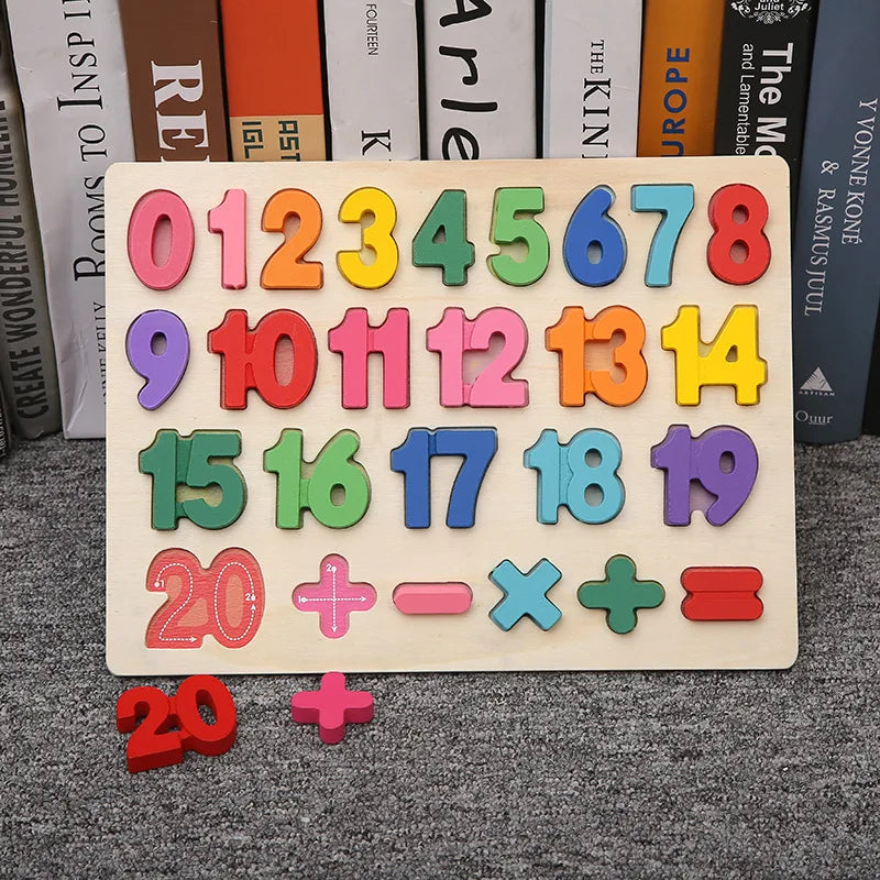 Wooden Shape Building Blocks