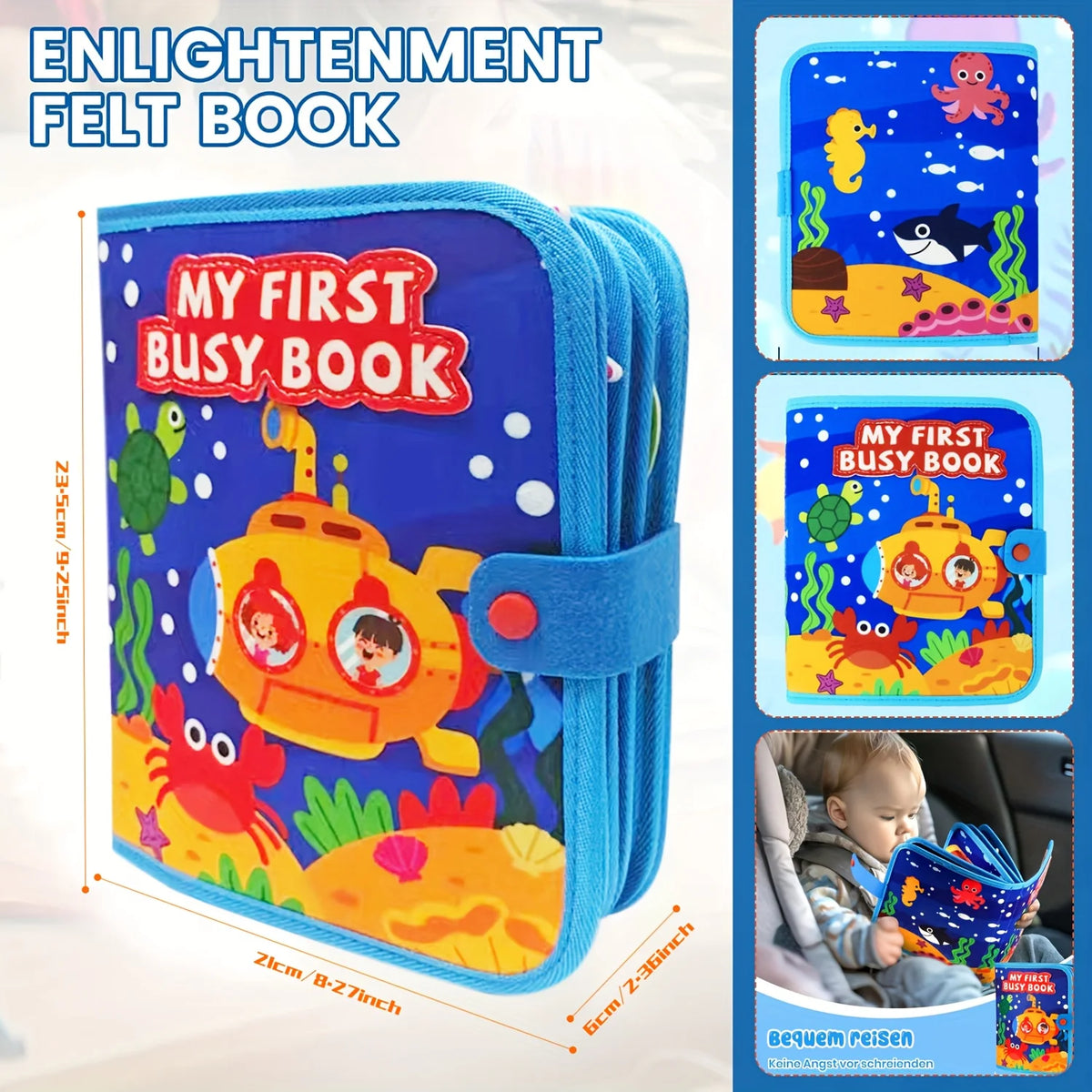Montessori Skills Busy Book