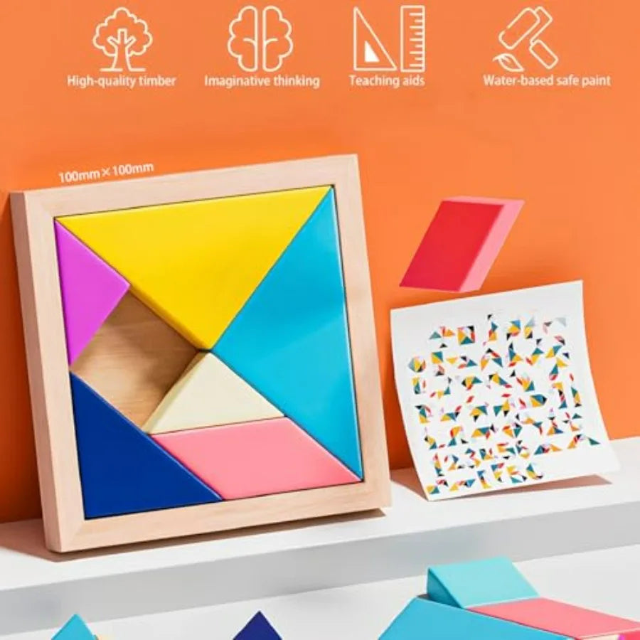 Wooden Brain Teaser Set